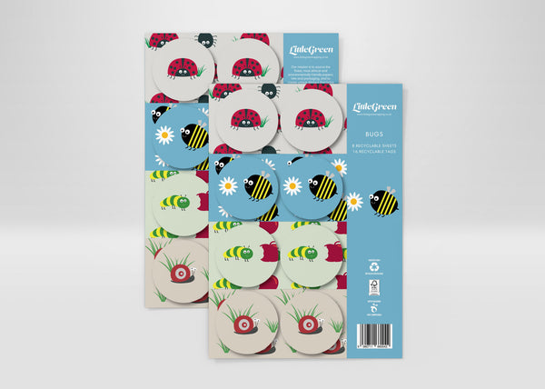 Bees, Bugs & Butterflies Children's Wrapping Paper & Tags